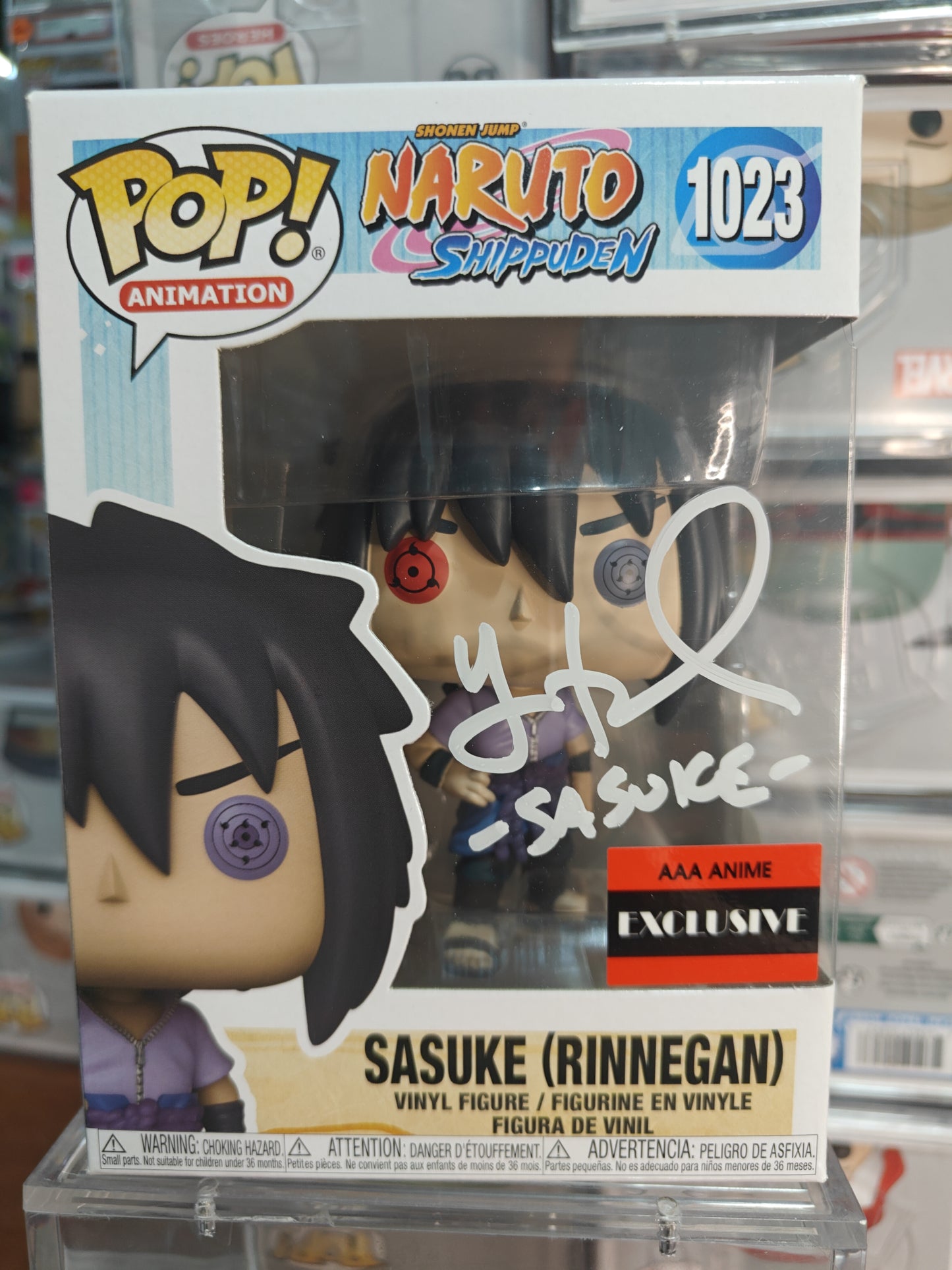 Sasuke (Rinnegan) Signed by Yuri Lowenthal