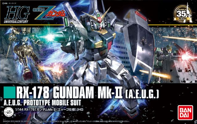 Z Gundam - #193 Gundam Mk-II (AEUG), Bandai Spirits HGUC 1/144 Model Kit