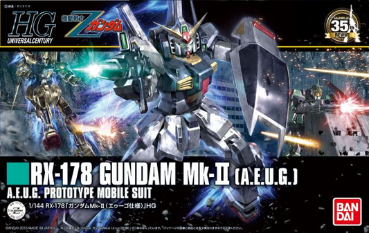 Z Gundam - #193 Gundam Mk-II (AEUG), Bandai Spirits HGUC 1/144 Model Kit