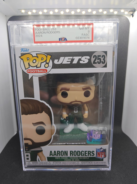Aaron Rodgers - 253 PSA 8 FASC
