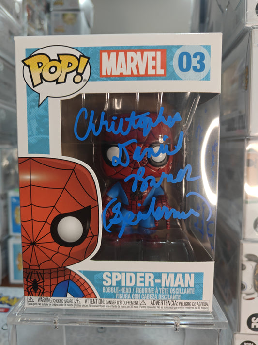 Spider-Man signed by Christopher Daniel Barnes 03