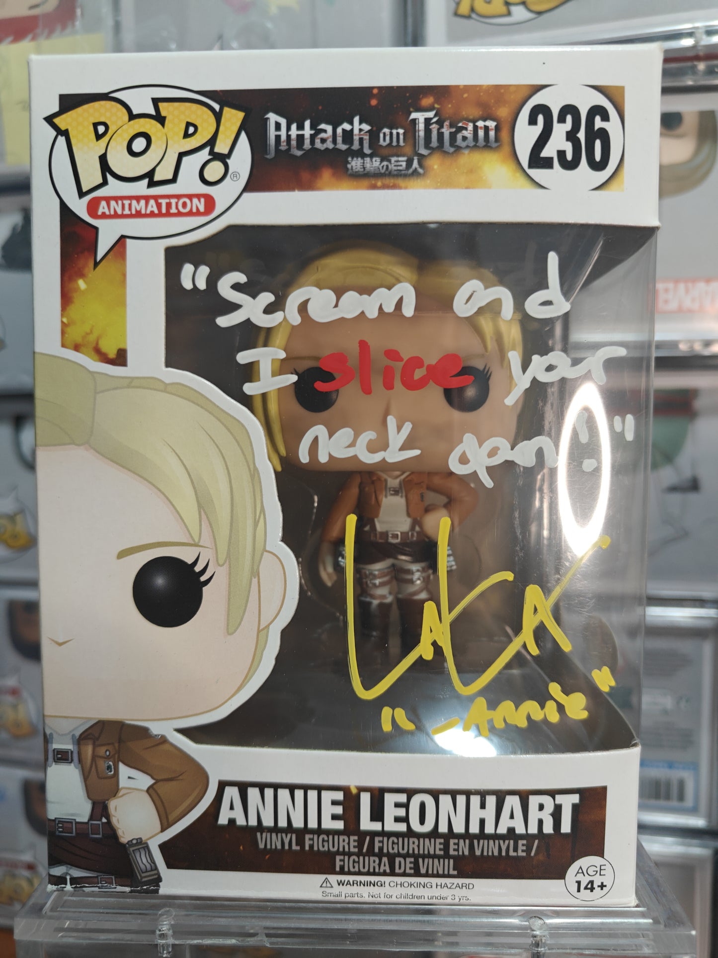 Annie Leonhart Signed by Lauren Landa