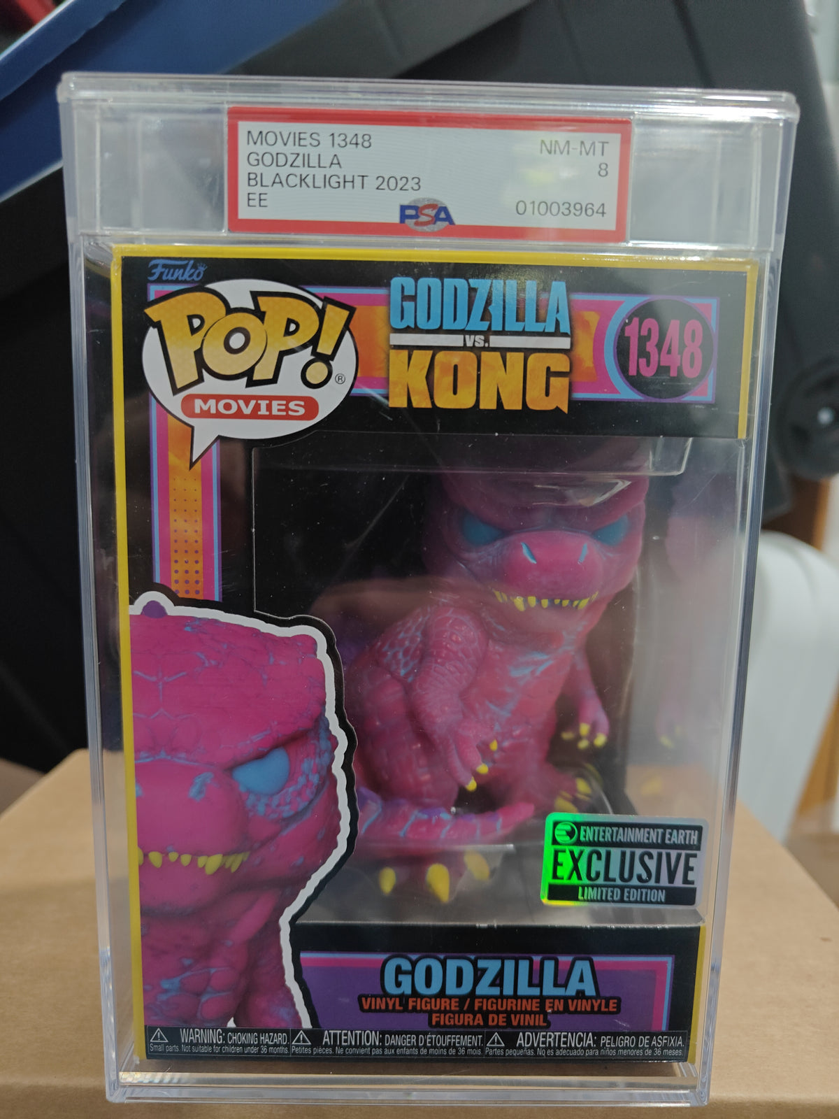 Godzilla Blacklight 1348 PSA 8