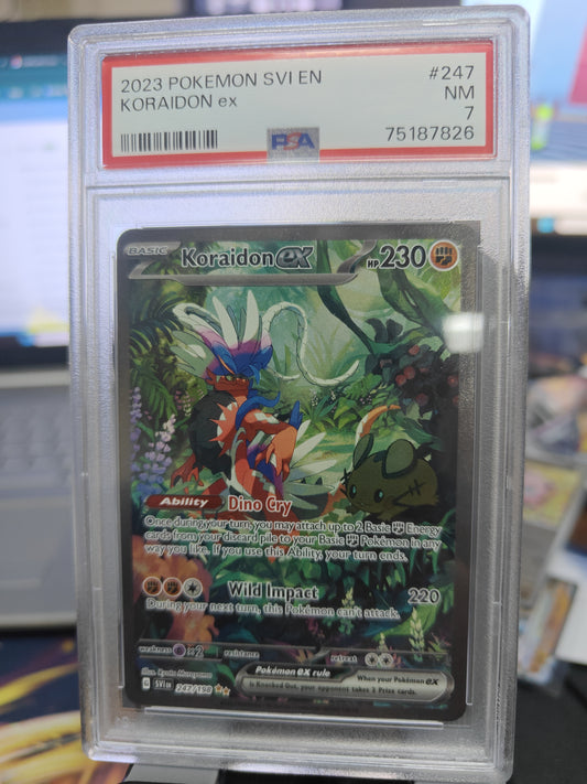 Koraidon EX - PSA 7