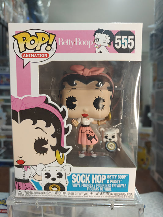 Sock Hop Betty Boop & Pudgy 555