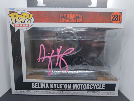 Selina Kyle on Motorcycle