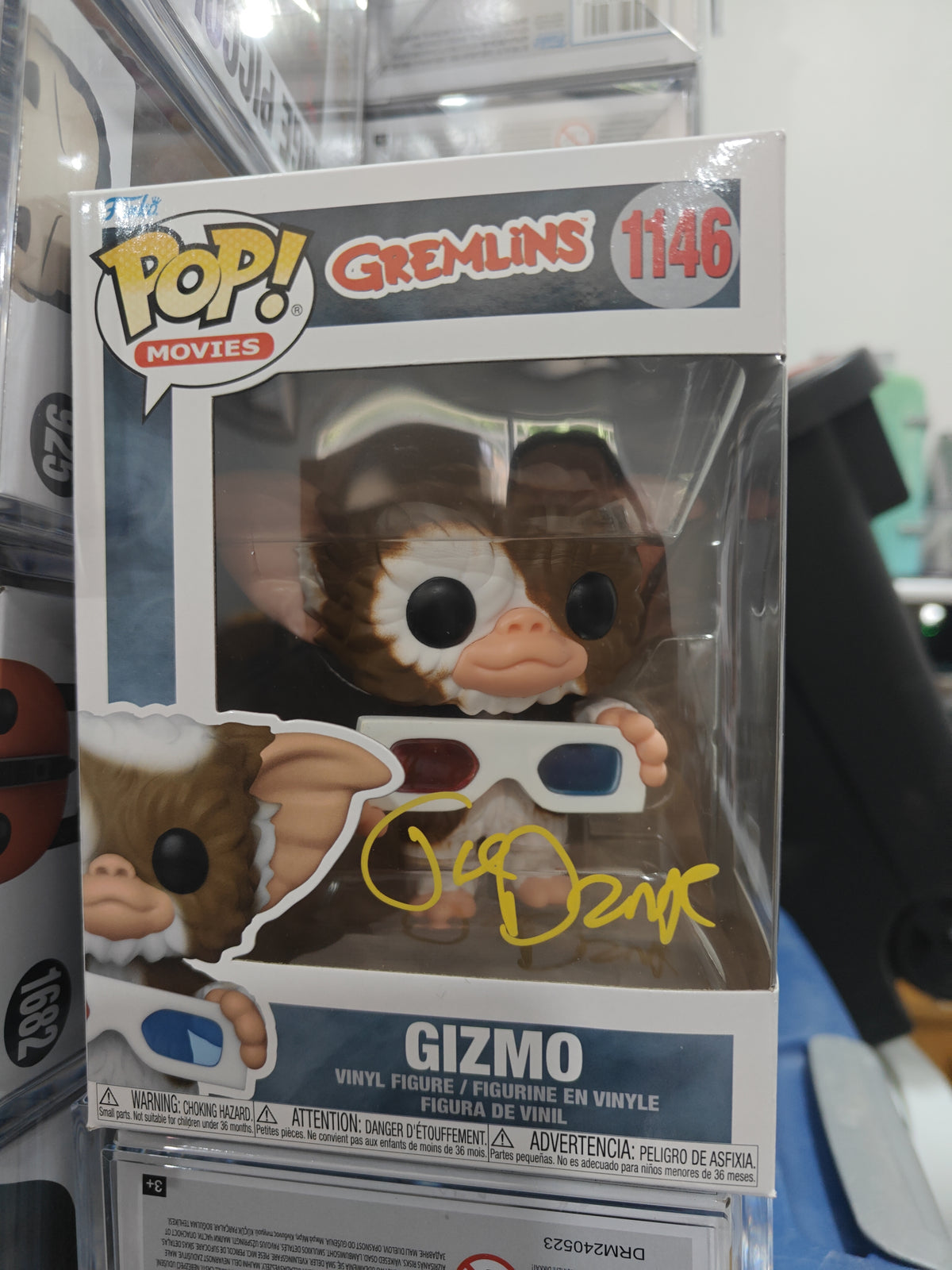 Gizmo 1146 signed by Joe Dante