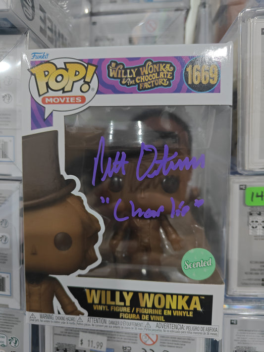 Willy Wonka 1669 signed by Peter Ostrum