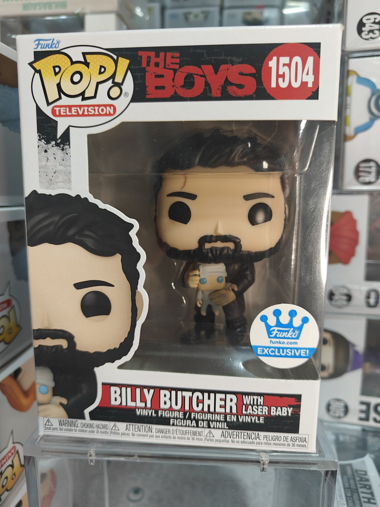 Billy Butcher with Laser Baby 1504